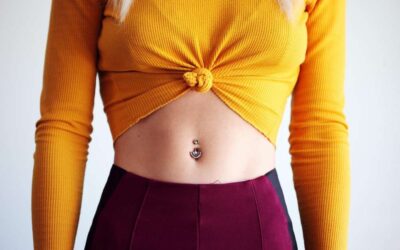 Cuidados básicos para un piercing en el ombligo